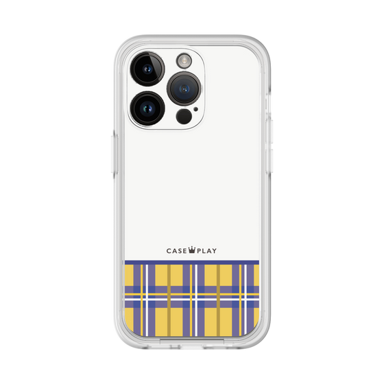 Premium Panel［ CASEPLAY Tartan Check - Yellow ］