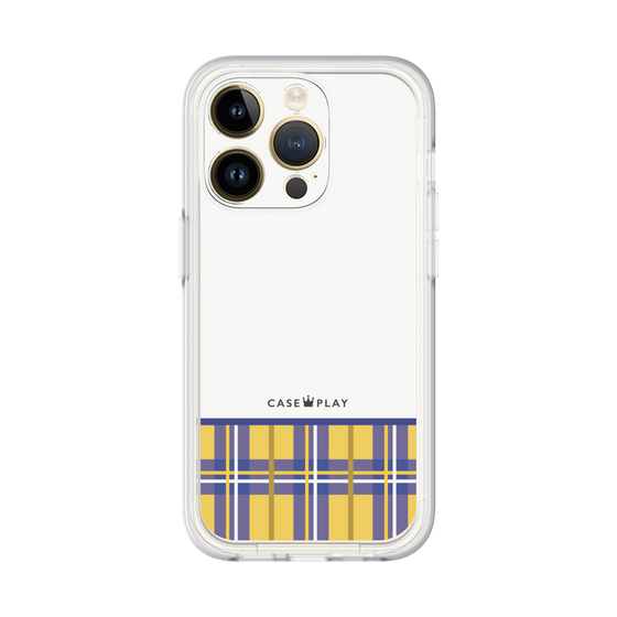 Premium Panel［ CASEPLAY Tartan Check - Yellow ］