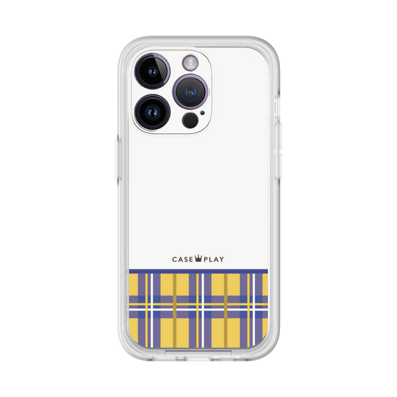 Premium Panel［ CASEPLAY Tartan Check - Yellow ］