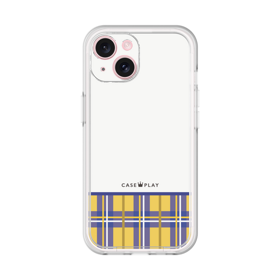 Premium Panel［ CASEPLAY Tartan Check - Yellow ］