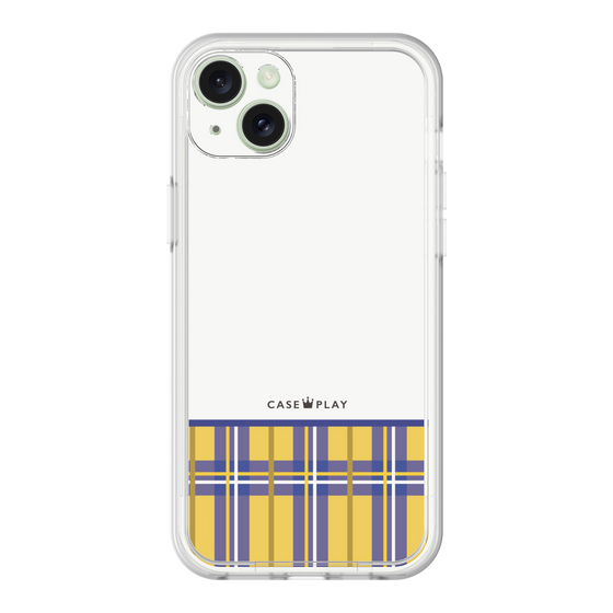 Premium Panel［ CASEPLAY Tartan Check - Yellow ］