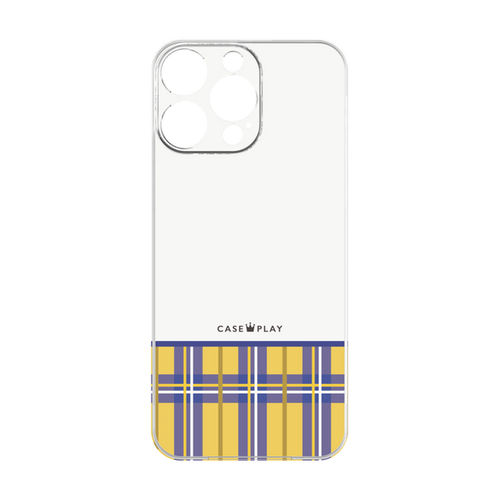 Premium Panel［ CASEPLAY Tartan Check - Yellow ］