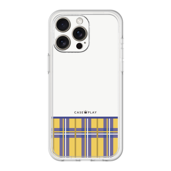 Premium Panel［ CASEPLAY Tartan Check - Yellow ］