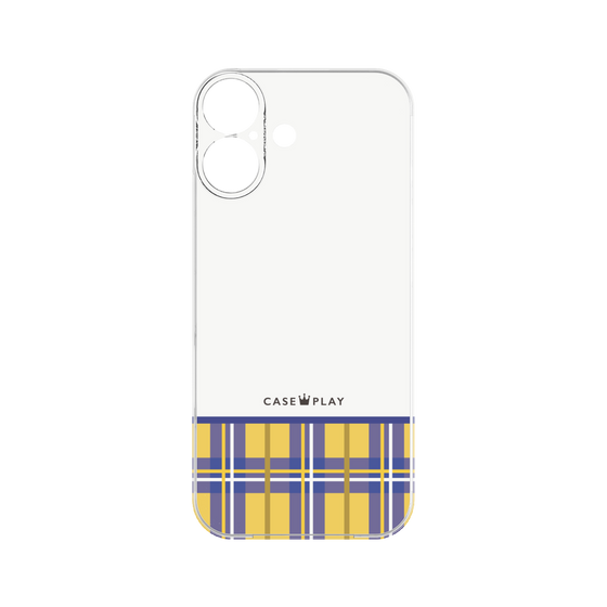 Premium Panel［ CASEPLAY Tartan Check - Yellow ］