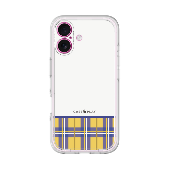 Premium Panel［ CASEPLAY Tartan Check - Yellow ］