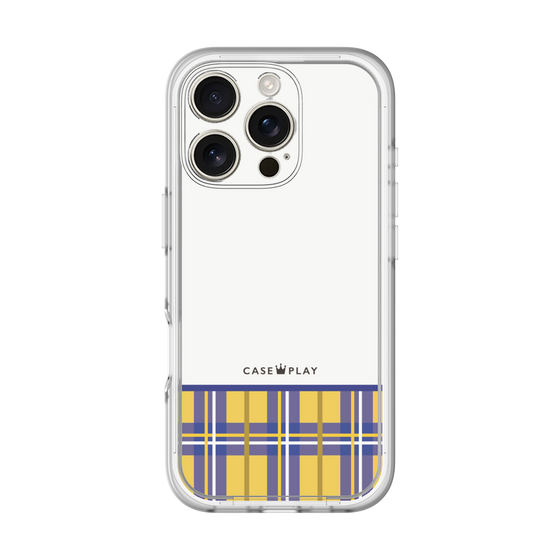 Premium Panel［ CASEPLAY Tartan Check - Yellow ］