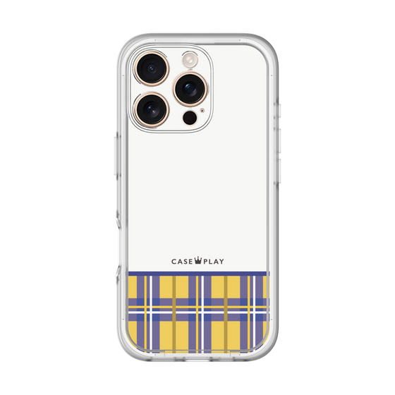 Premium Panel［ CASEPLAY Tartan Check - Yellow ］