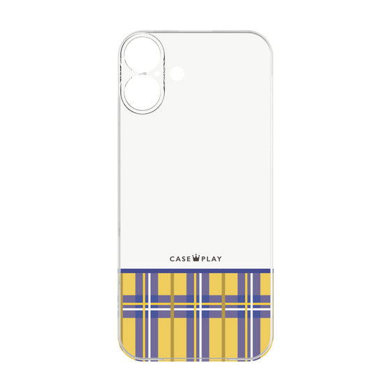 Premium Panel［ CASEPLAY Tartan Check - Yellow ］