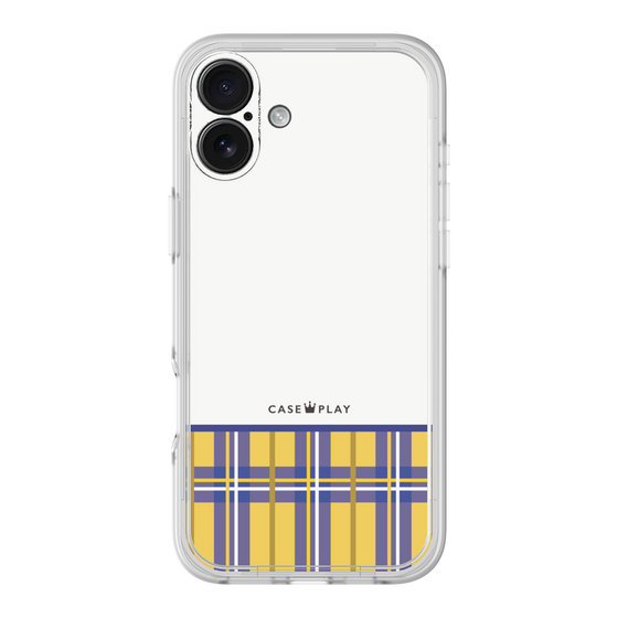 Premium Panel［ CASEPLAY Tartan Check - Yellow ］
