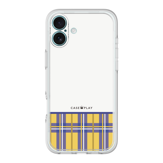 Premium Panel［ CASEPLAY Tartan Check - Yellow ］