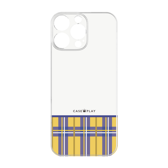 Premium Panel［ CASEPLAY Tartan Check - Yellow ］
