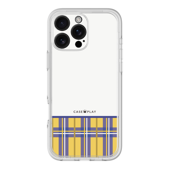 Premium Panel［ CASEPLAY Tartan Check - Yellow ］