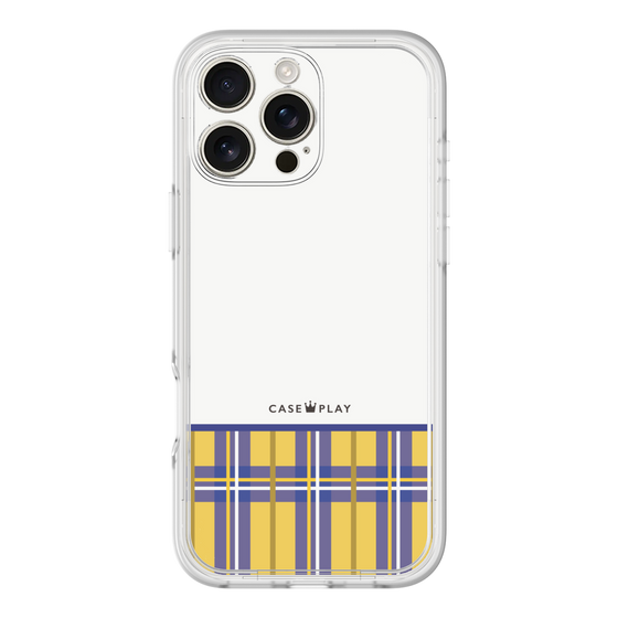 Premium Panel［ CASEPLAY Tartan Check - Yellow ］