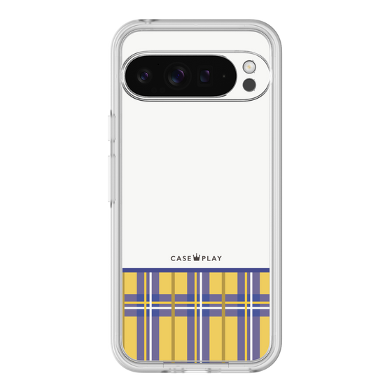 Premium Panel［ CASEPLAY Tartan Check - Yellow ］