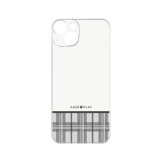 Premium Panel［ CASEPLAY Tartan Check - Gray ］