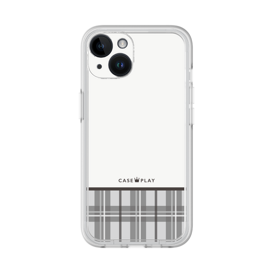 Premium Panel［ CASEPLAY Tartan Check - Gray ］