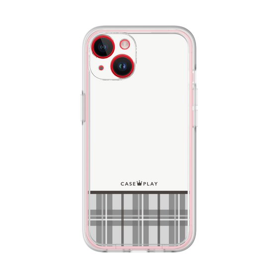 Premium Panel［ CASEPLAY Tartan Check - Gray ］