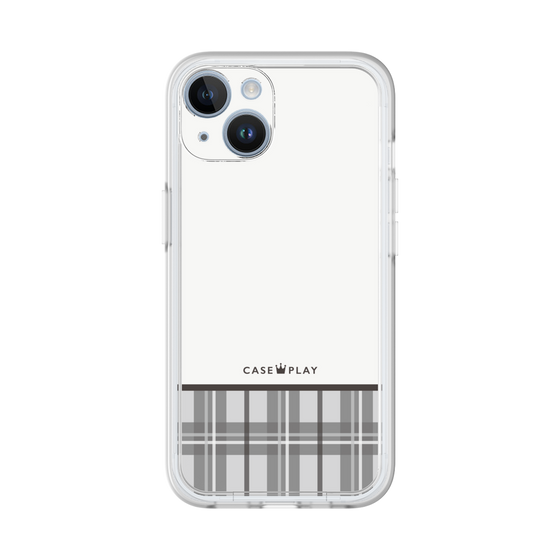 Premium Panel［ CASEPLAY Tartan Check - Gray ］