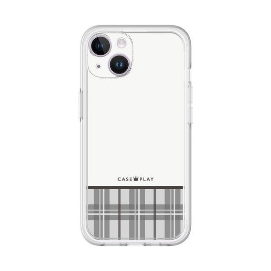 Premium Panel［ CASEPLAY Tartan Check - Gray ］