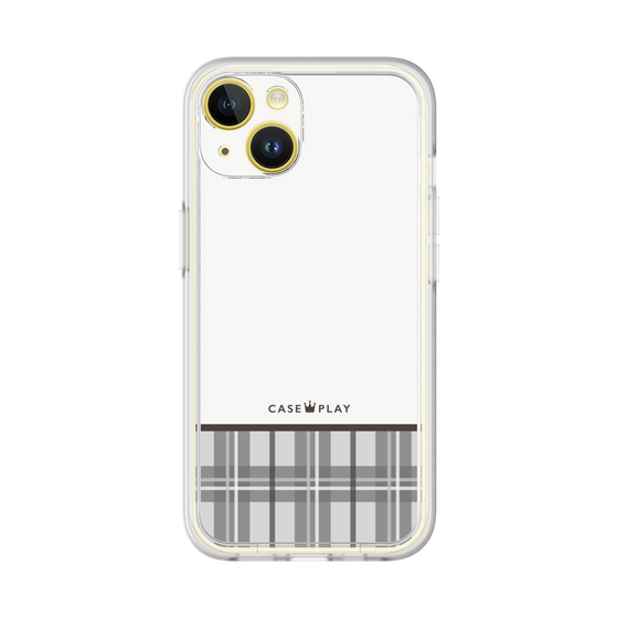 Premium Panel［ CASEPLAY Tartan Check - Gray ］