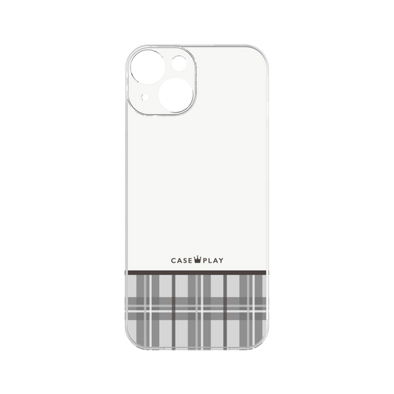 Premium Panel［ CASEPLAY Tartan Check - Gray ］