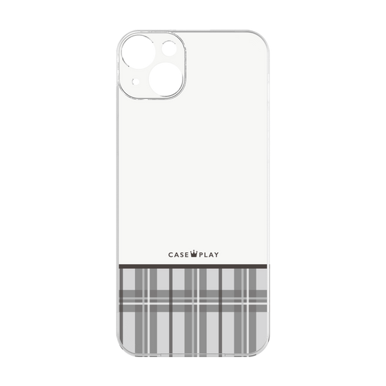Premium Panel［ CASEPLAY Tartan Check - Gray ］