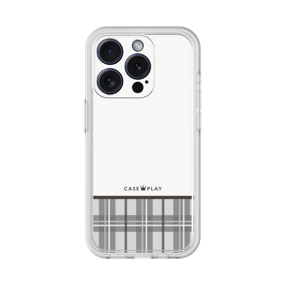 Premium Panel［ CASEPLAY Tartan Check - Gray ］