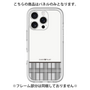 Premium Panel［ CASEPLAY Tartan Check - Gray ］