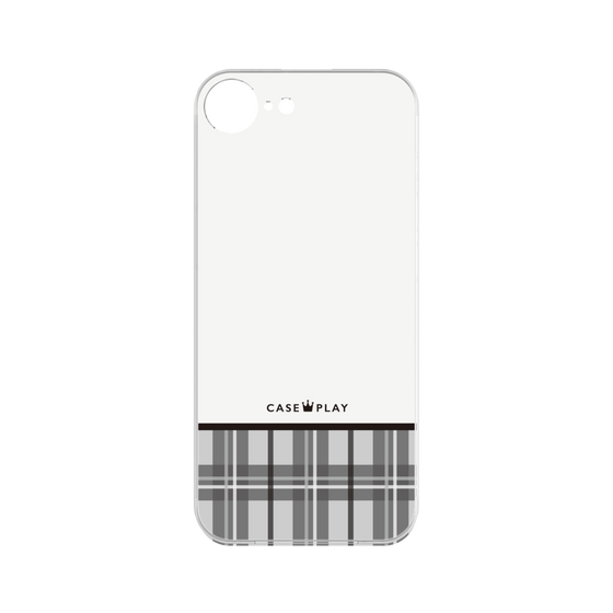 Premium Panel［ CASEPLAY Tartan Check - Gray ］
