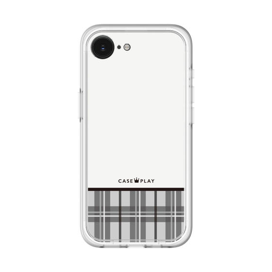 Premium Panel［ CASEPLAY Tartan Check - Gray ］