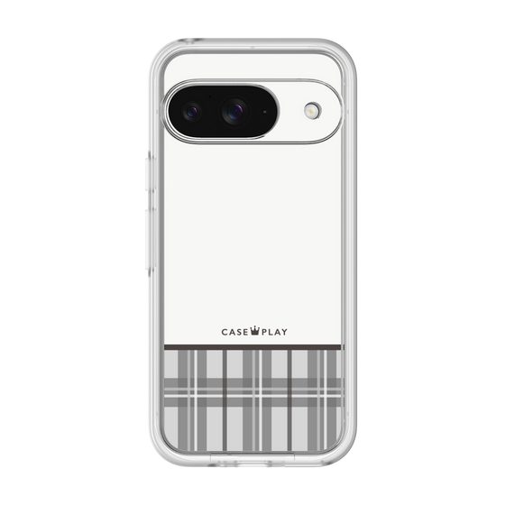 Premium Panel［ CASEPLAY Tartan Check - Gray ］