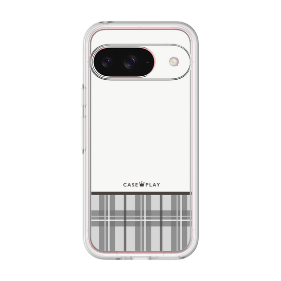 Premium Panel［ CASEPLAY Tartan Check - Gray ］