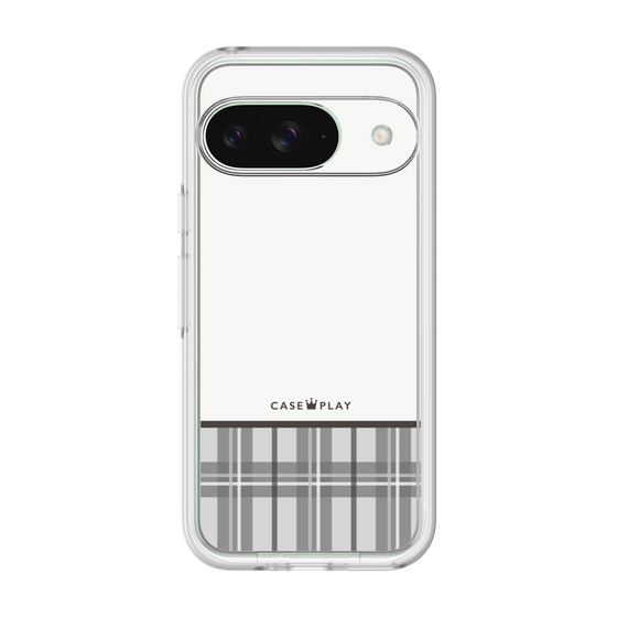 Premium Panel［ CASEPLAY Tartan Check - Gray ］