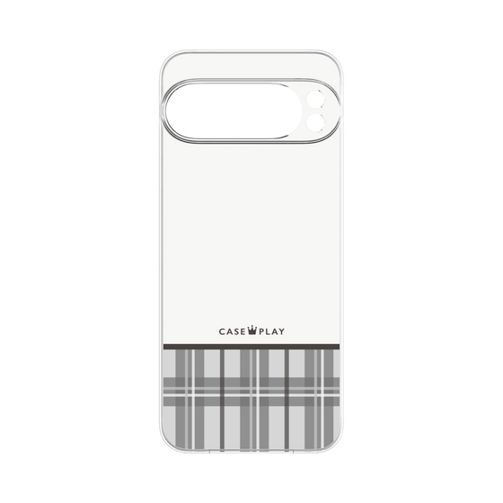 Premium Panel［ CASEPLAY Tartan Check - Gray ］
