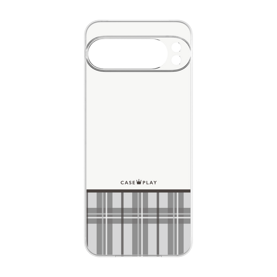Premium Panel［ CASEPLAY Tartan Check - Gray ］