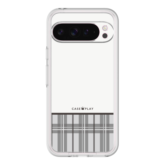 Premium Panel［ CASEPLAY Tartan Check - Gray ］