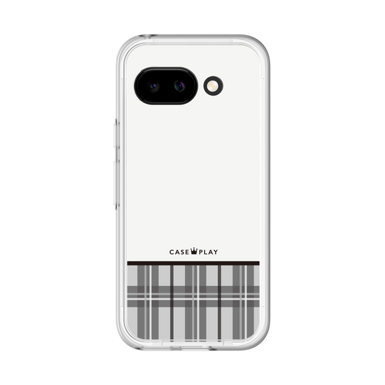Premium Panel［ CASEPLAY Tartan Check - Gray ］
