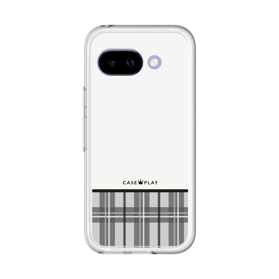 Premium Panel［ CASEPLAY Tartan Check - Gray ］