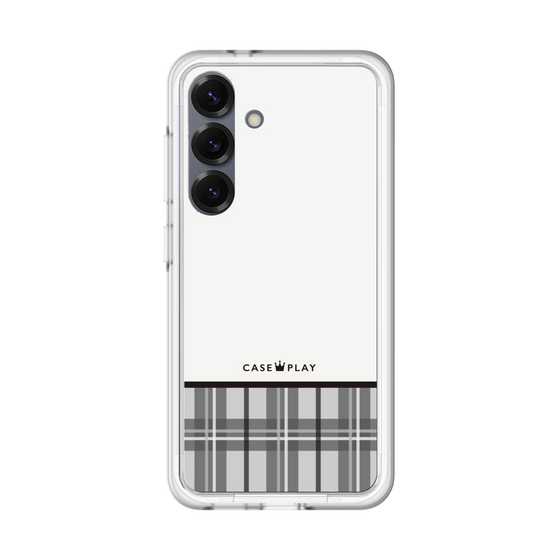 Premium Panel［ CASEPLAY Tartan Check - Gray ］