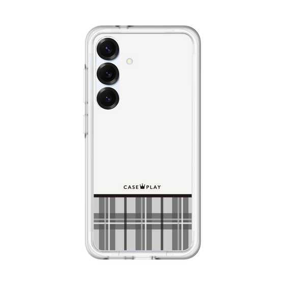 Premium Panel［ CASEPLAY Tartan Check - Gray ］