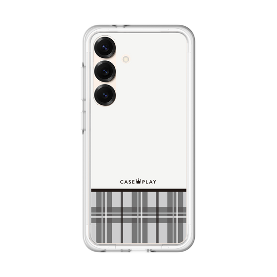 Premium Panel［ CASEPLAY Tartan Check - Gray ］