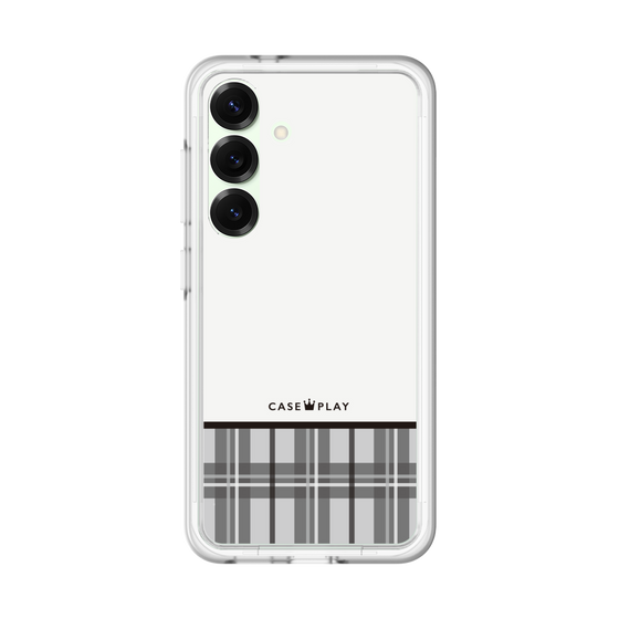 Premium Panel［ CASEPLAY Tartan Check - Gray ］