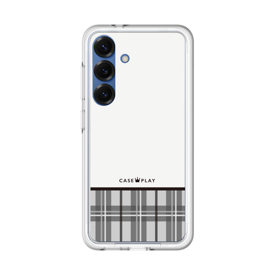 Premium Panel［ CASEPLAY Tartan Check - Gray ］