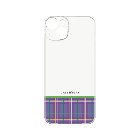 Premium Panel［ CASEPLAY Tartan Check - Purple ］