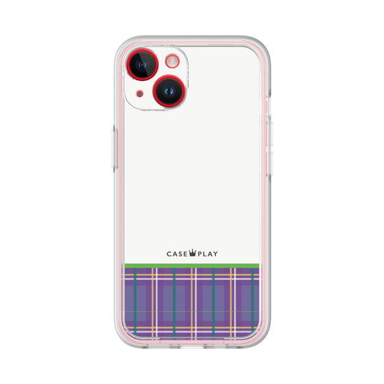 Premium Panel［ CASEPLAY Tartan Check - Purple ］