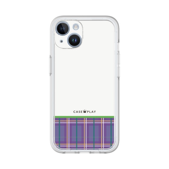Premium Panel［ CASEPLAY Tartan Check - Purple ］