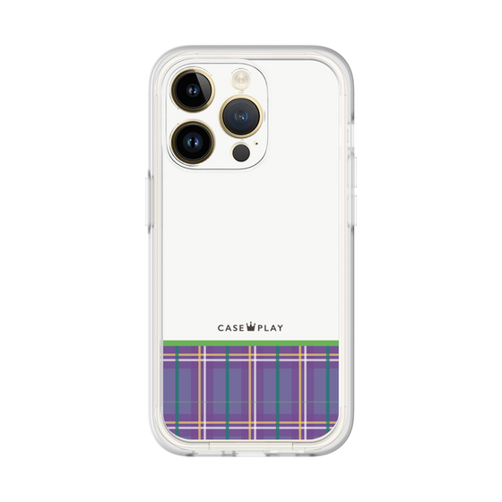 Premium Panel［ CASEPLAY Tartan Check - Purple ］
