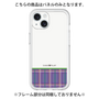 Premium Panel［ CASEPLAY Tartan Check - Purple ］
