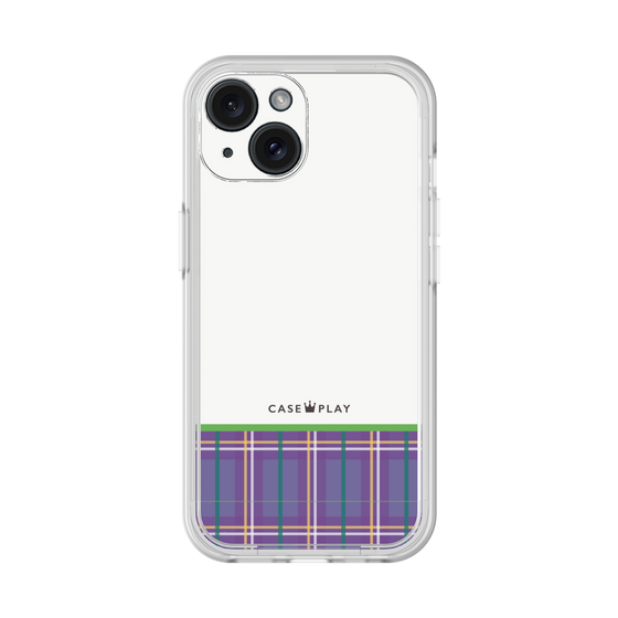Premium Panel［ CASEPLAY Tartan Check - Purple ］