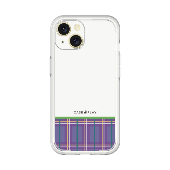 Premium Panel［ CASEPLAY Tartan Check - Purple ］